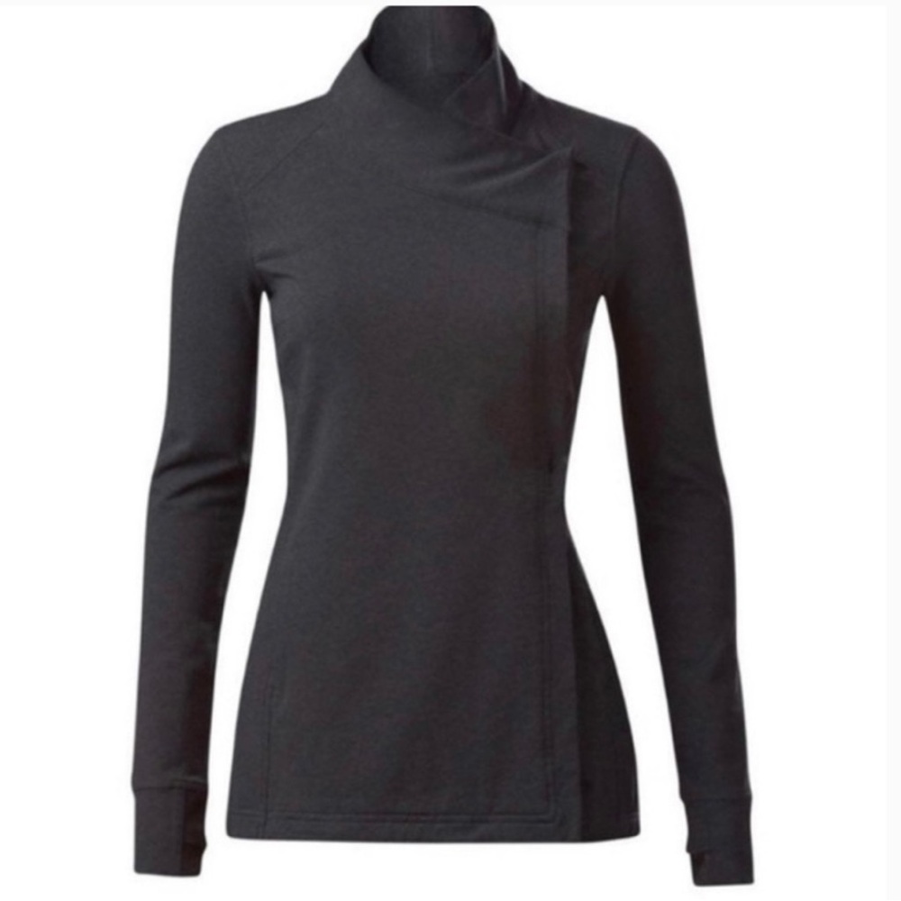 Lululemon Women’s Coast Wrap Gray Cardigan Sweater Size 6